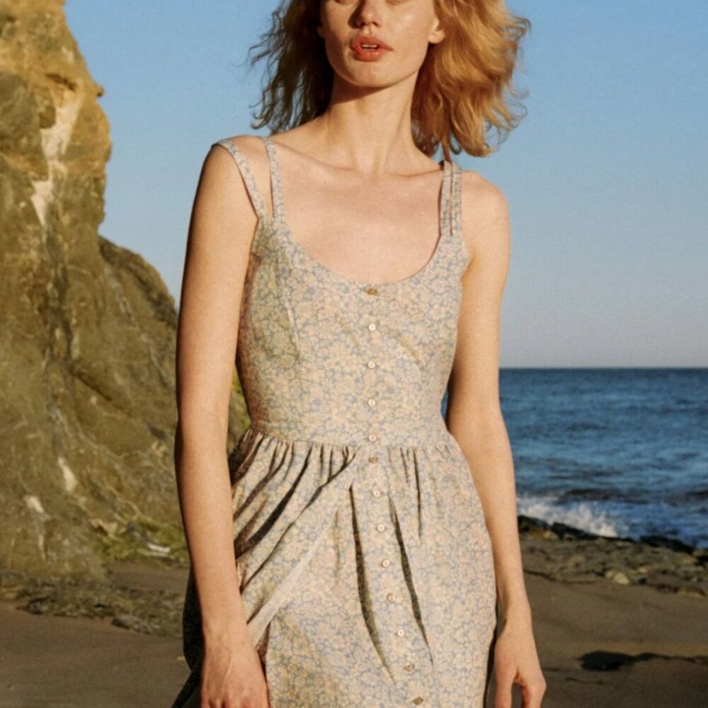 Christy Dawn - Nicks Dress - Daisy Blue-Small